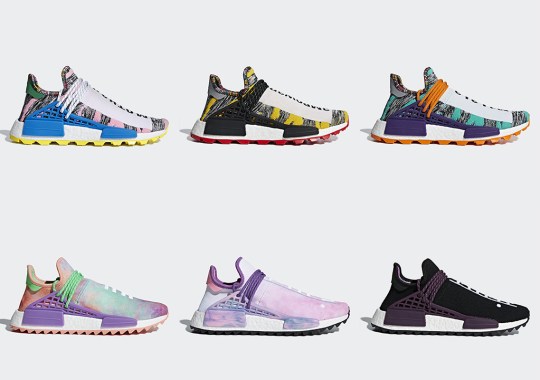 Two Pharrell x adidas NMD Hu Collections Are Restocking This Weekend