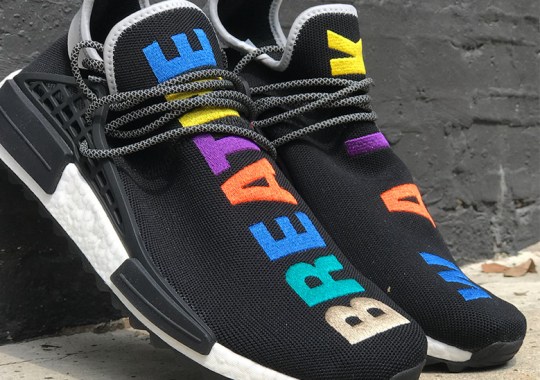 A Closer Look At The Pharrell x adidas NMD Hu “Breathe/Walk” For Friends And Family