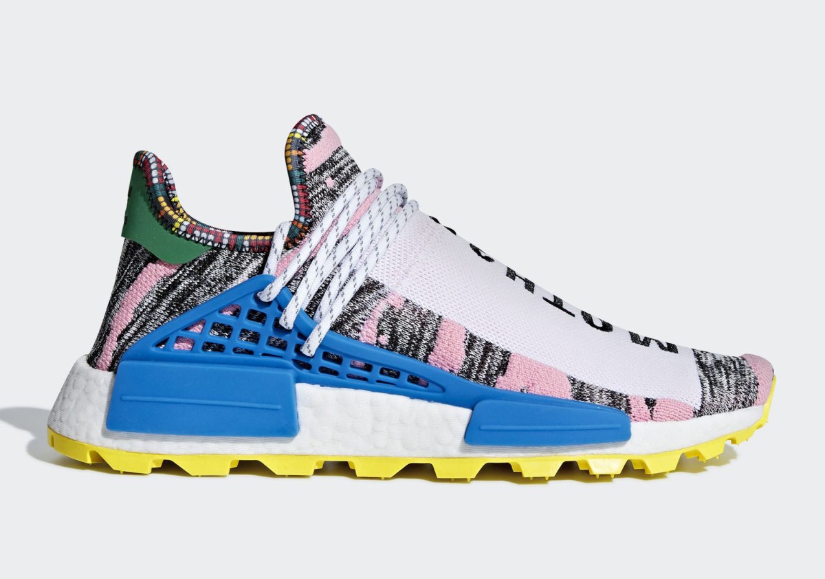 Pharrell adidas NMD Hu Solar + Holi Restock Info | SneakerNews.com