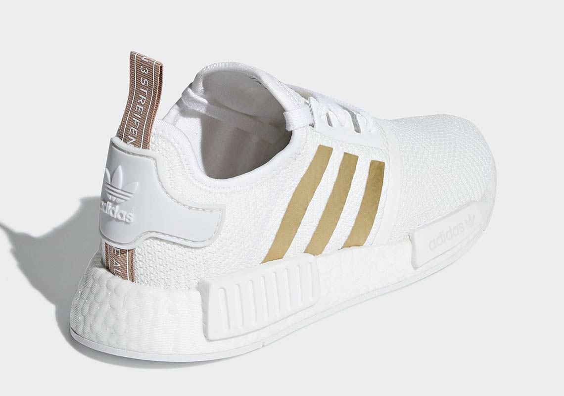 white gold nmd