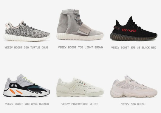 A Complete adidas Yeezy Shoe Archive Appears On Yeezy Supply