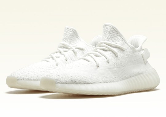 The adidas Yeezy Boost 350 v2 “Triple White” Is Restocking On September 21st