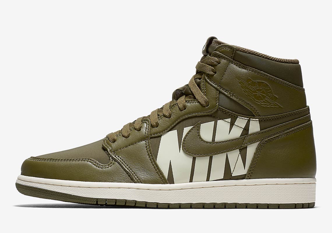 jordan 1 high og olive canvas