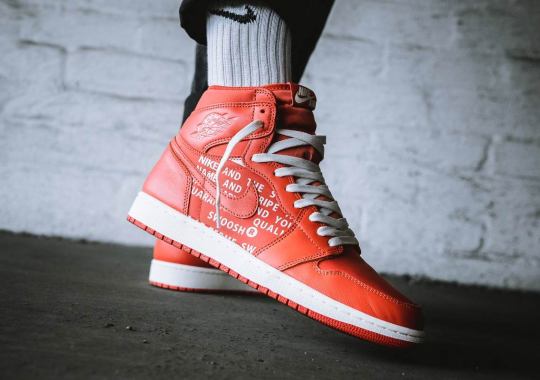 An On-Foot Look At The Air Jordan 1 Retro High OG “Vintage Coral”