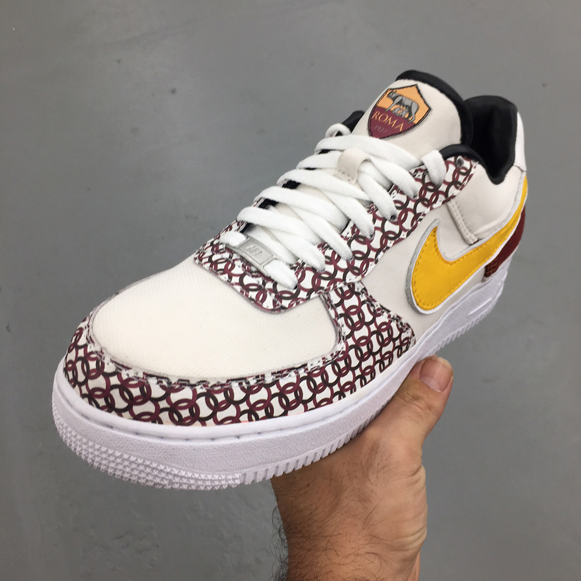 AS Roma Offer Chance To Win Customised Air Jordan 1 Mid - SoccerBible