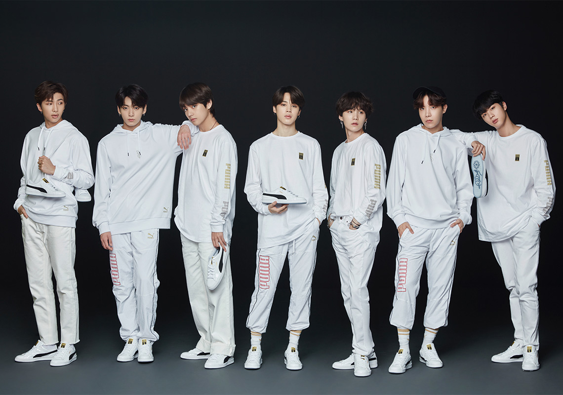K-Pop Band BTS Releases A Puma Collaboration