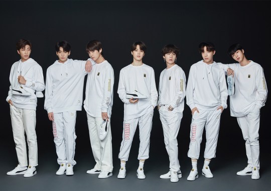 K-Pop Band BTS Releases A del puma Collaboration