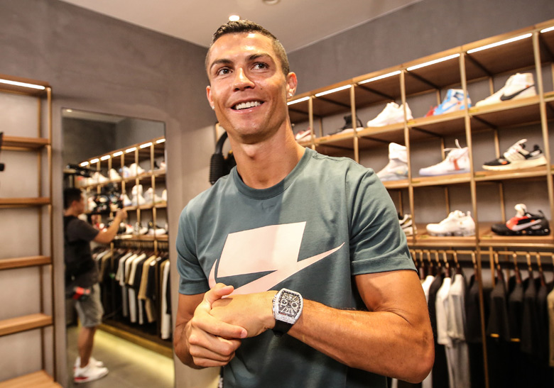 Cristiano Ronaldo Sneaker Shopping