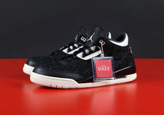 A Detailed Look At The Vogue x Air Jordan 3 “AWOK” In Black
