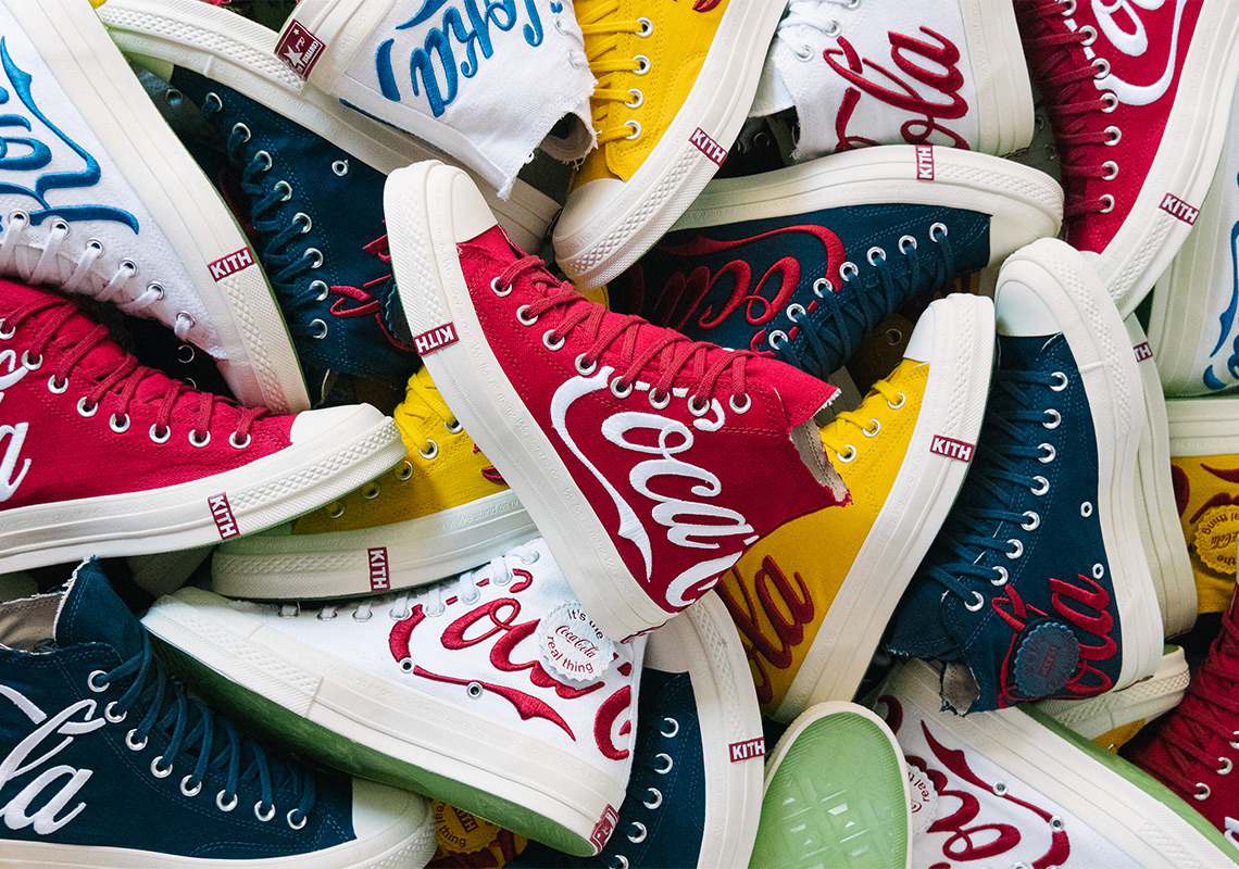 KITH, Coca Cola, And Converse’s Latest Collection Inspired International Unity