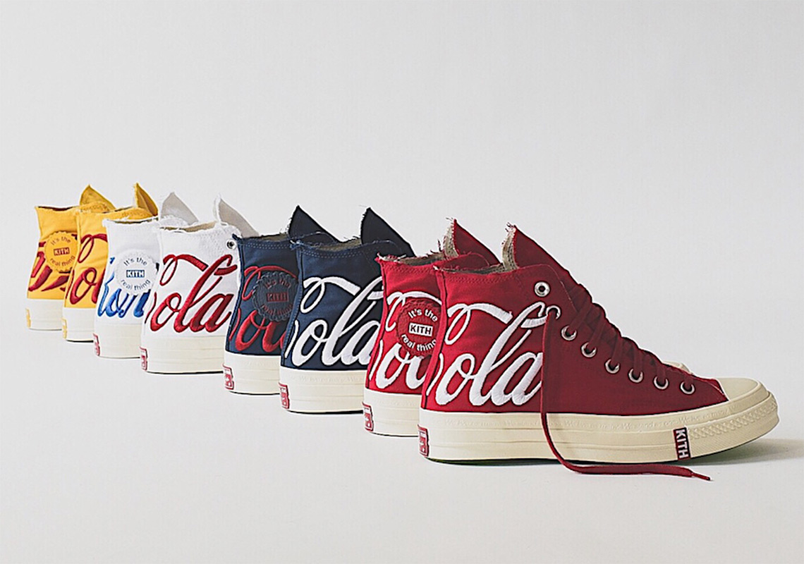 Ronnie Fieg Reveals Upcoming KITH x Coca-Cola Converse Collection