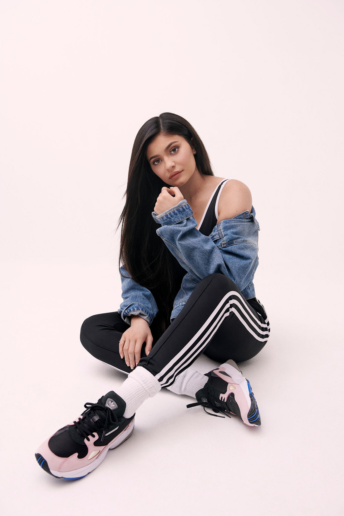 Kylie Jenner Adidas Falcon 8
