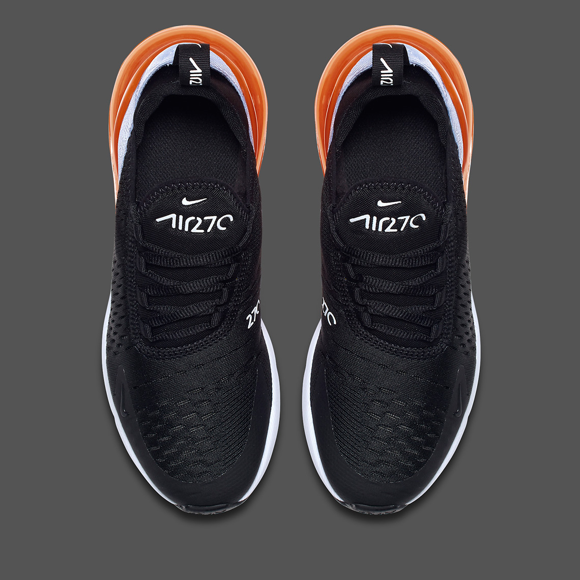 Air max 270 2025 black/white/twilight pulse/total orange