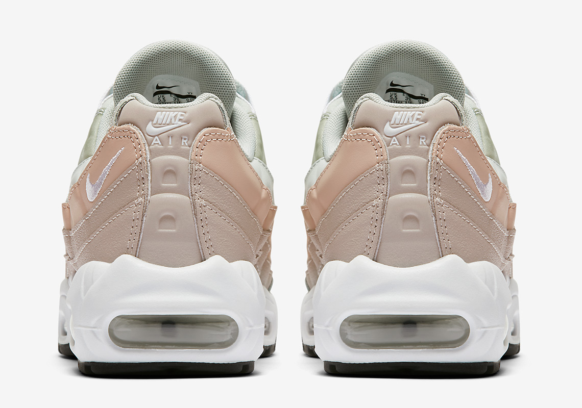 Nike wmns air max 95 (light silver / white clearance - moon particle)