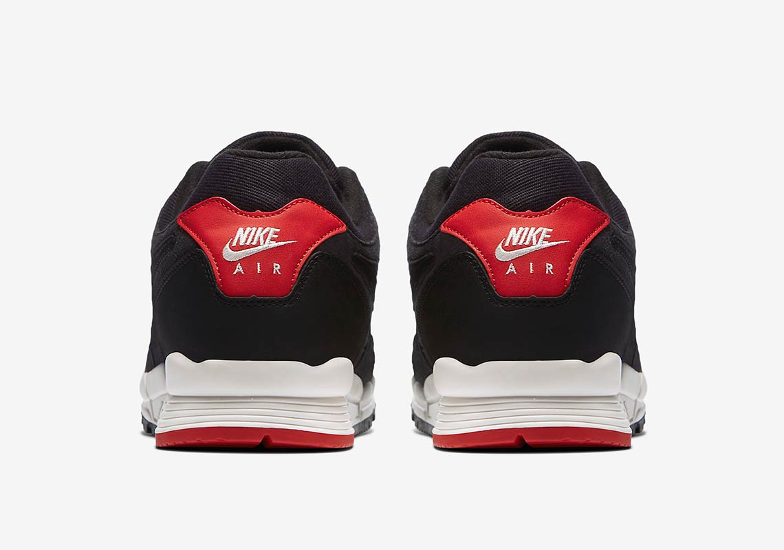 Nike Air Span 2 Black Red Aq3120 002 5