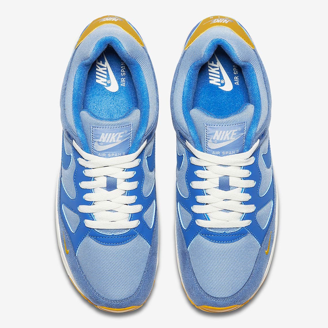 Nike Air Span 2 Blue Yellow Aq3120 400 4