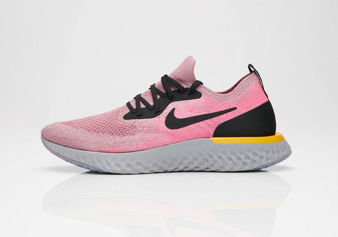 Nike Epic React Pink Black Yellow Aq0067 500 6