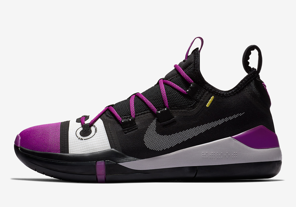 Kobe Bryant New Shoe Nike Kobe AD Purple Black Yellow