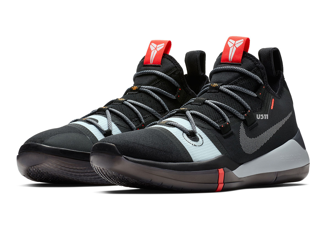 New Nike Kobe AD Shoe Black Grey AV3555001