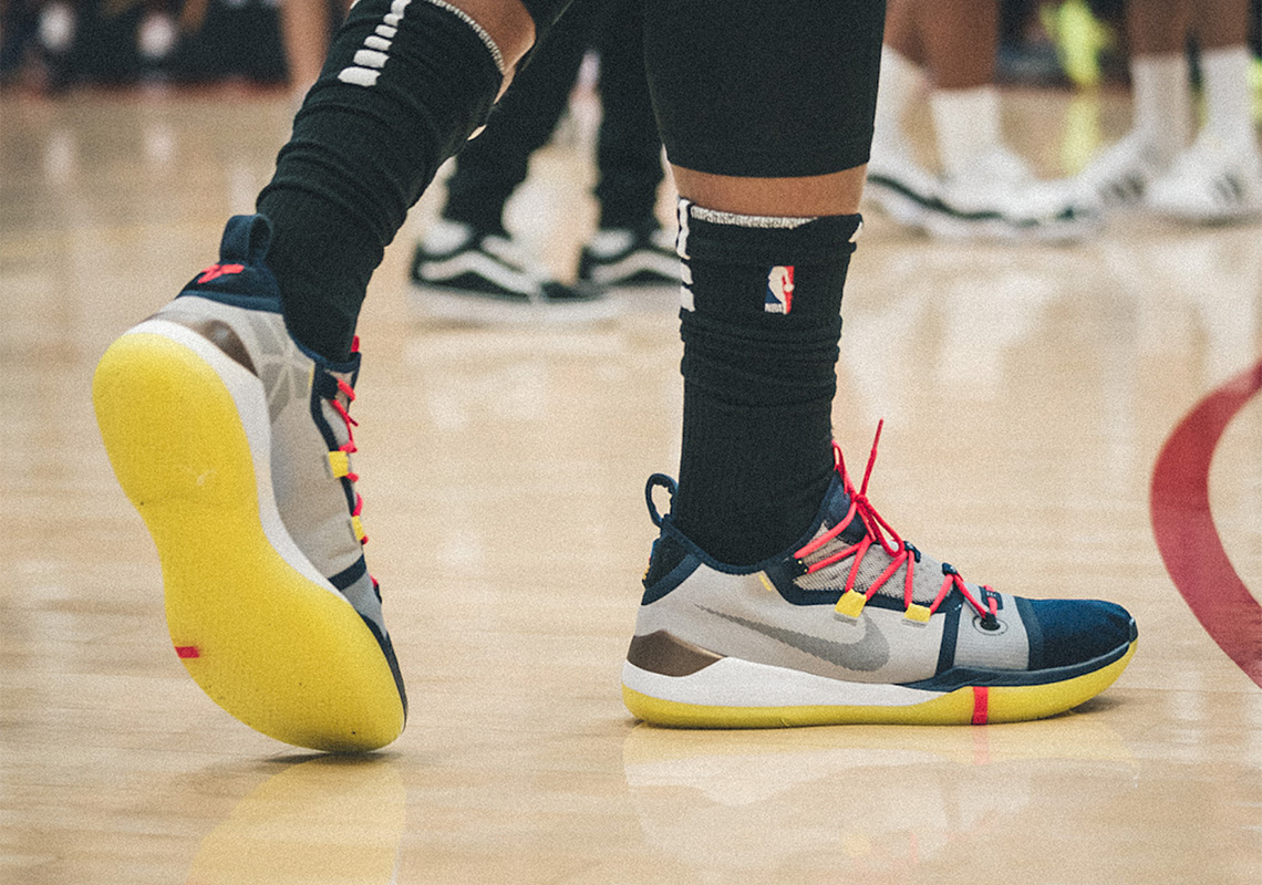 Demar Derozan Debuts New Nike Kobe Signature Shoe At Drew League -  Sneakernews.Com