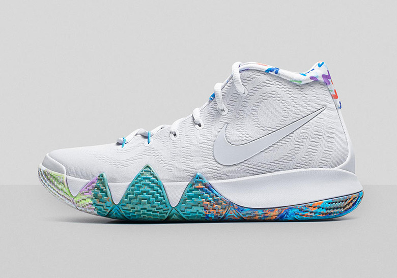 Nike Kyrie 4 Decades Pack White Rainbow