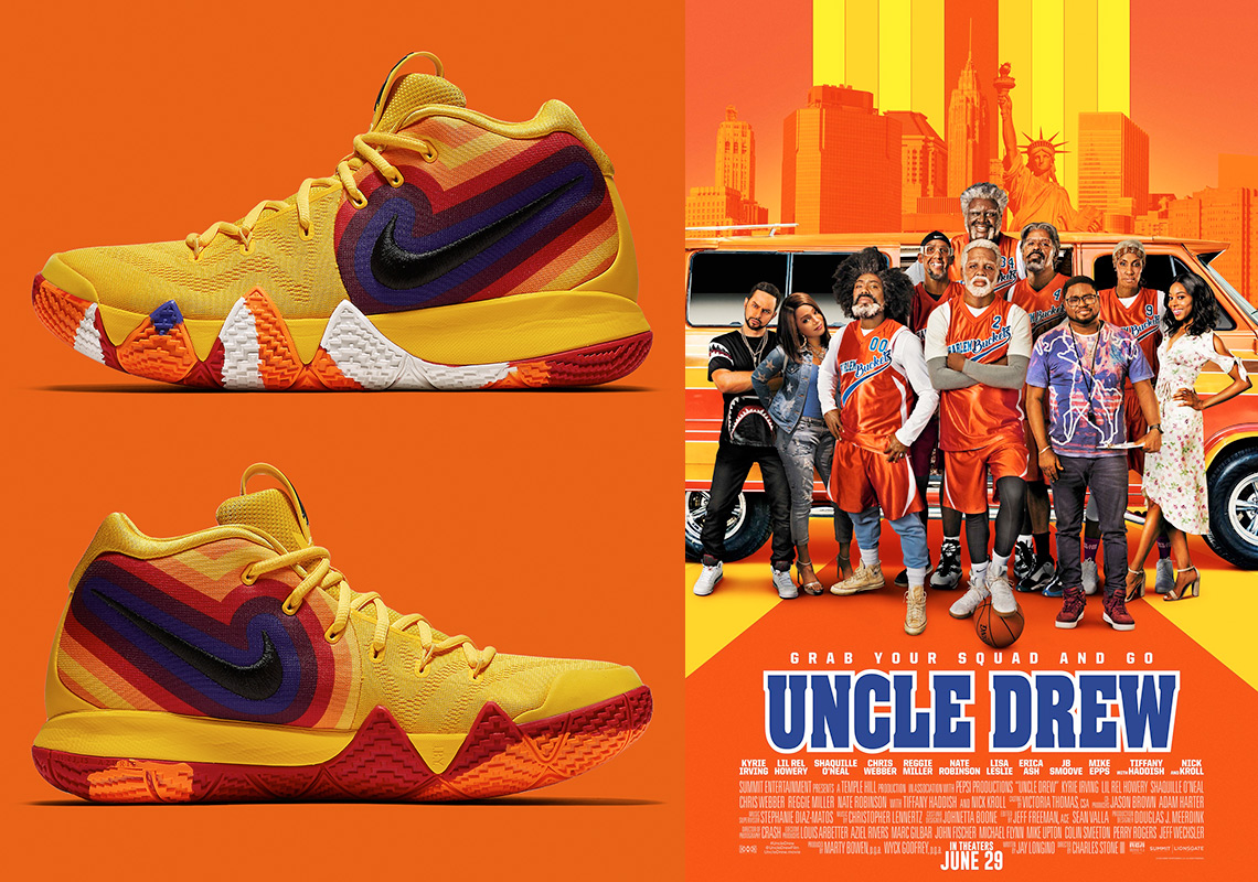 Kyrie 4 Uncle Drew 943807-700 Release Info SneakerNews.com