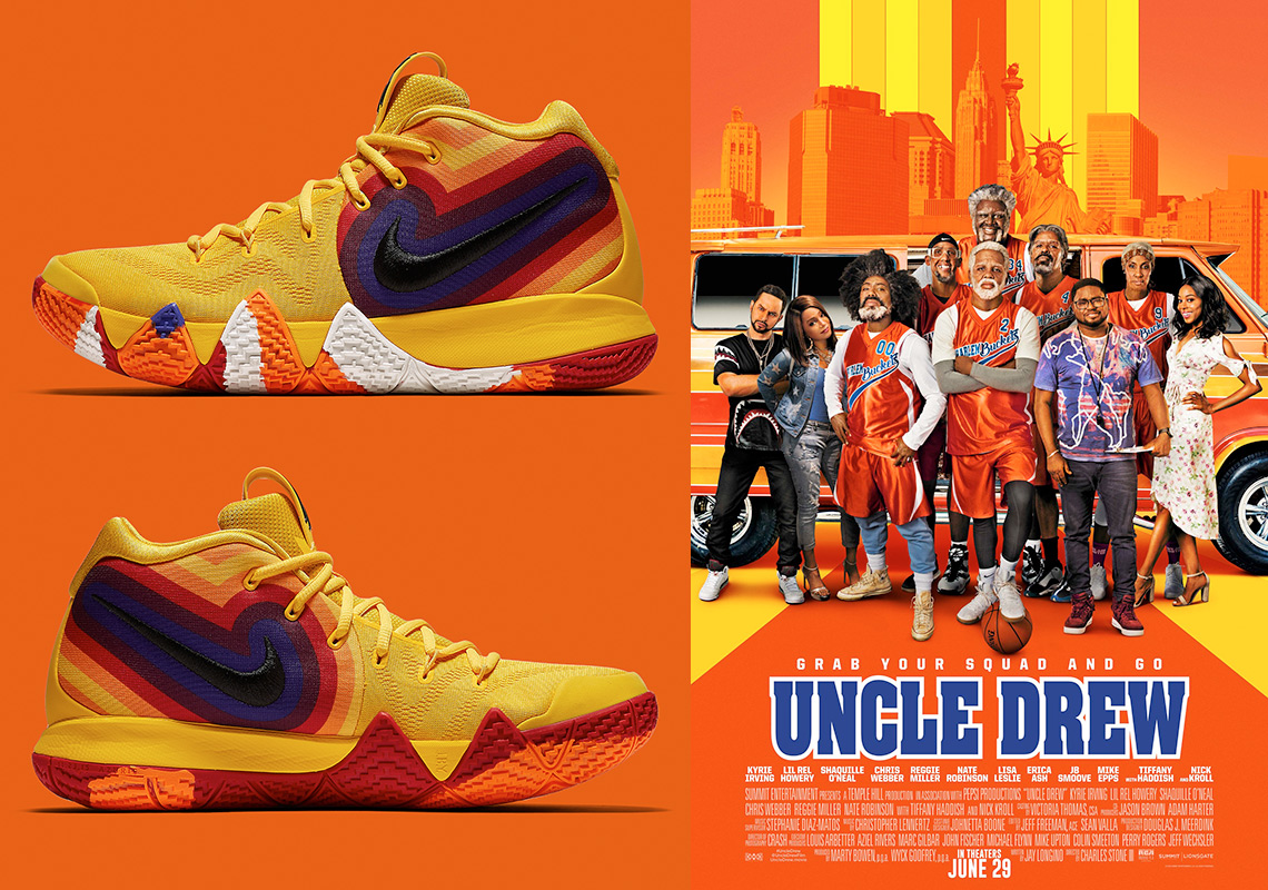 Nike Kyrie 4 Uncle Drew 943807-700 