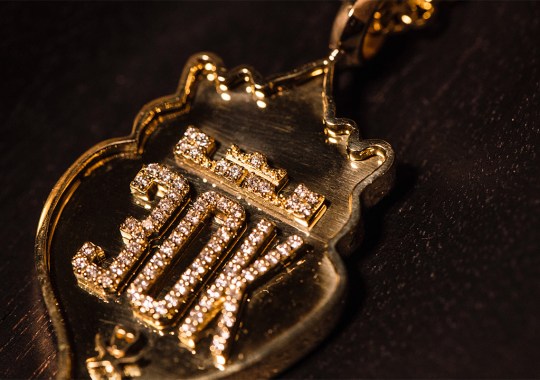 LeBron James Gets Custom Diamond And Gold LeBron 15 Worth Over $100,000
