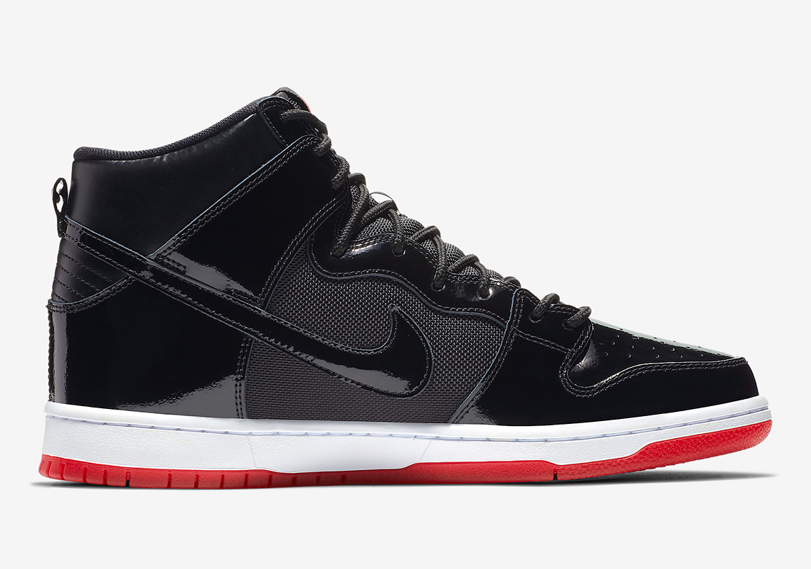 Nike SB Dunk High Jordan 11 Bred Release Info | SneakerNews.com