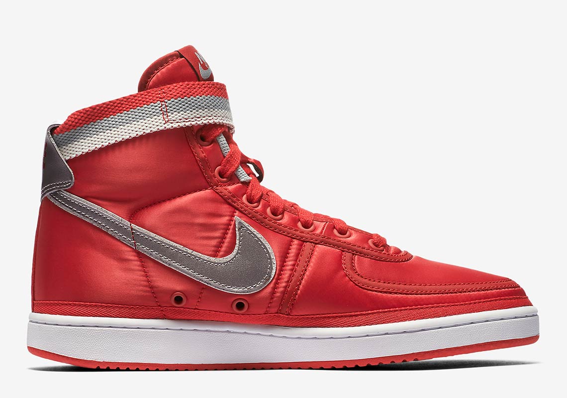 Nike Vandal High Satin Black + Red Release Info | SneakerNews.com