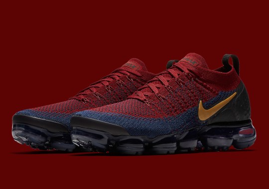 Cavaliers Colors Arrive On The Nike Vapormax Flyknit 2