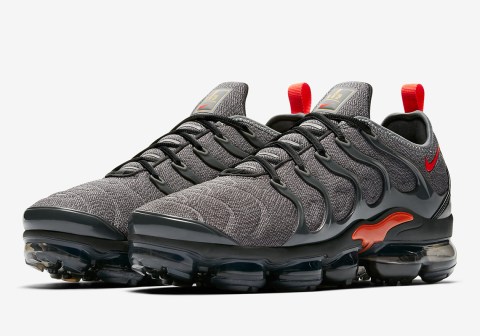 Nike Vapormax Plus Grey/Orange 924453-012 Release Info | SneakerNews.com