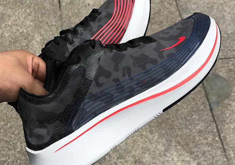 This Nike Zoom Fly SP "Camo" Features Mismatched Colors
