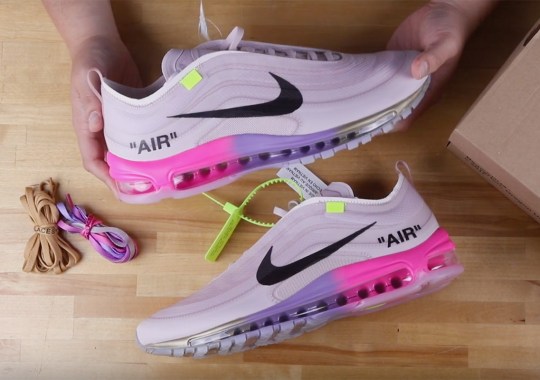 Unboxing the Off-White x Nike Air Max 97 “Queen” For Serena Williams