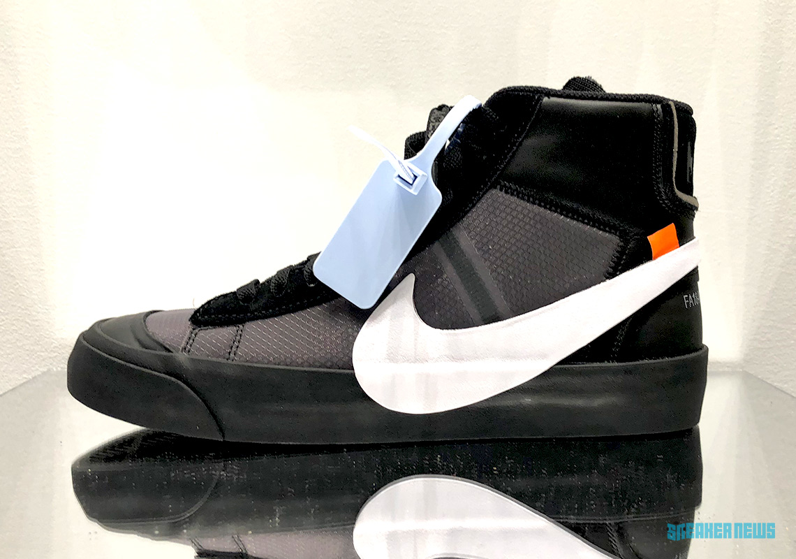 Closer Look At The Off-White x Nike Blazer "All Hallows Eve" And "Grim Reaper"