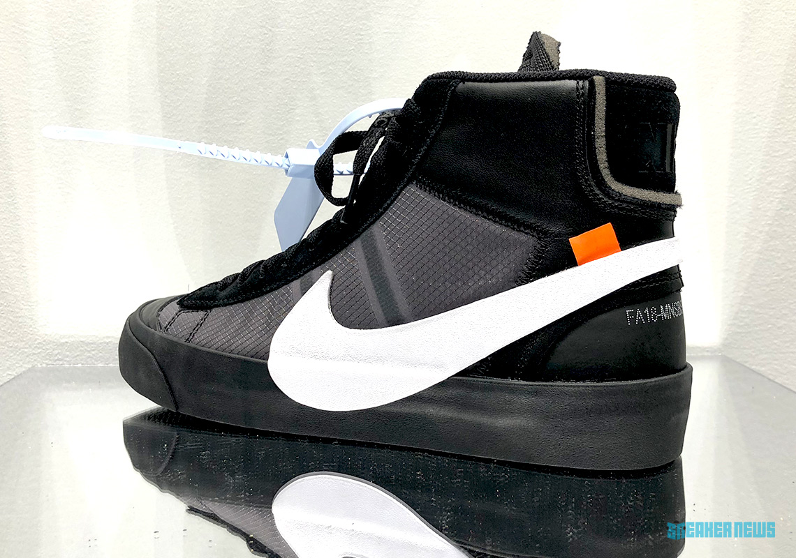 Nike blazer outlet black off white