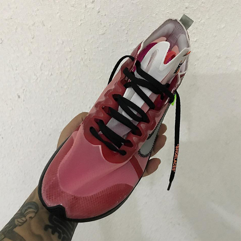 Off-White Nike Zoom Fly SP Burgundy Photos | SneakerNews.com