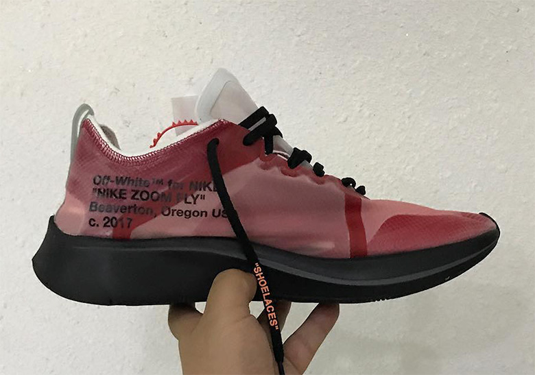 Nike zoom fly on sale off white dhgate