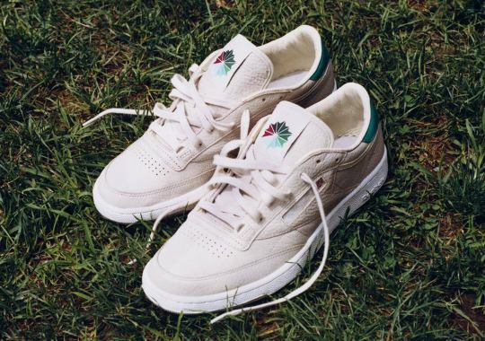 Packer And Reebok Dress The Club C “Marcial” With Cream Tumbled Leather
