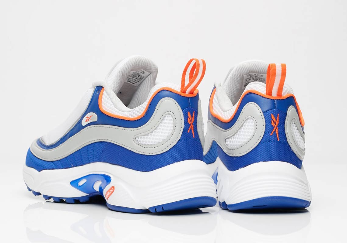 Reebok DMX Blue/Orange + Blue/Volt SneakerNews.com