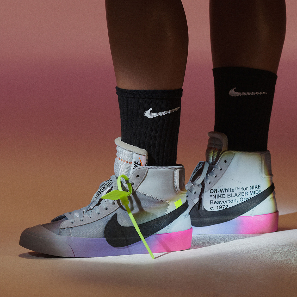 nike blazer x off white serena williams