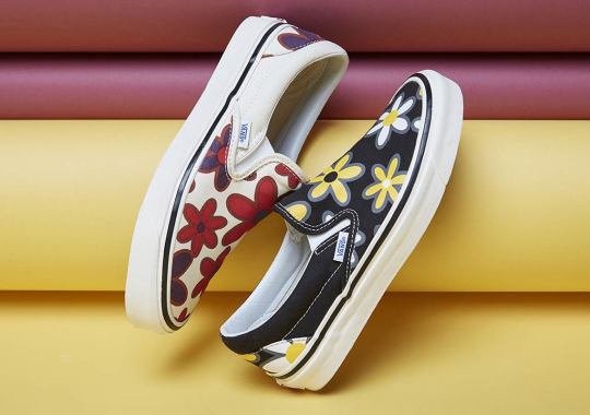 Vans Teams With size? For Floral Slip-Ons