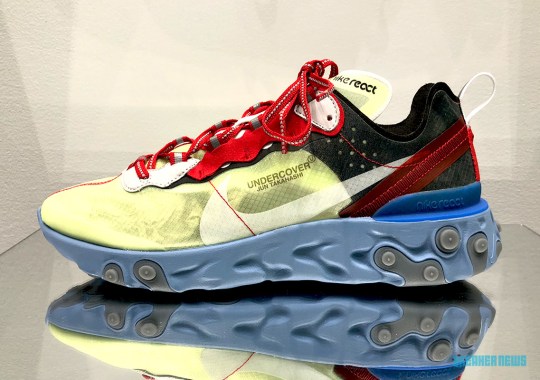 Nike Previews Upcoming UNDERCOVER x React Element 87 Release
