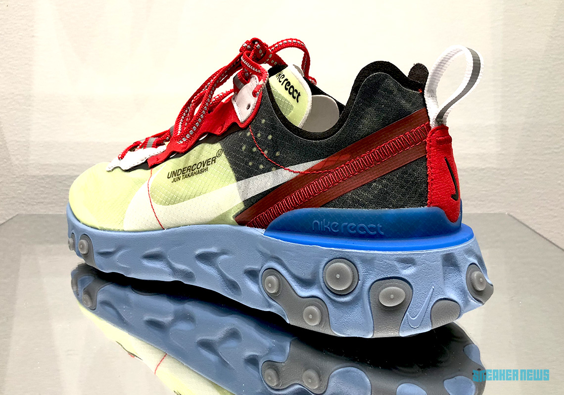 Undercover Nike React Element 87 Blue Green Red 7