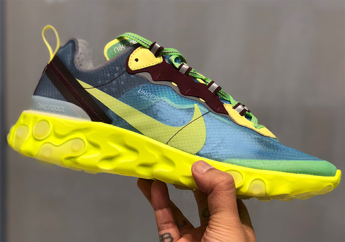 More UNDERCOVER x Nike React Element 87 Colorways Revealed