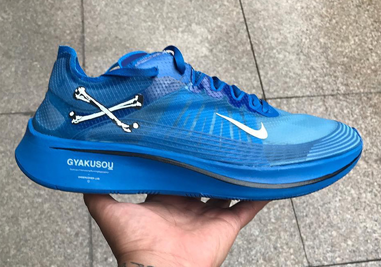 The UNDERCOVER x Nike Zoom Fly SP Is Releasing In Royal Blue