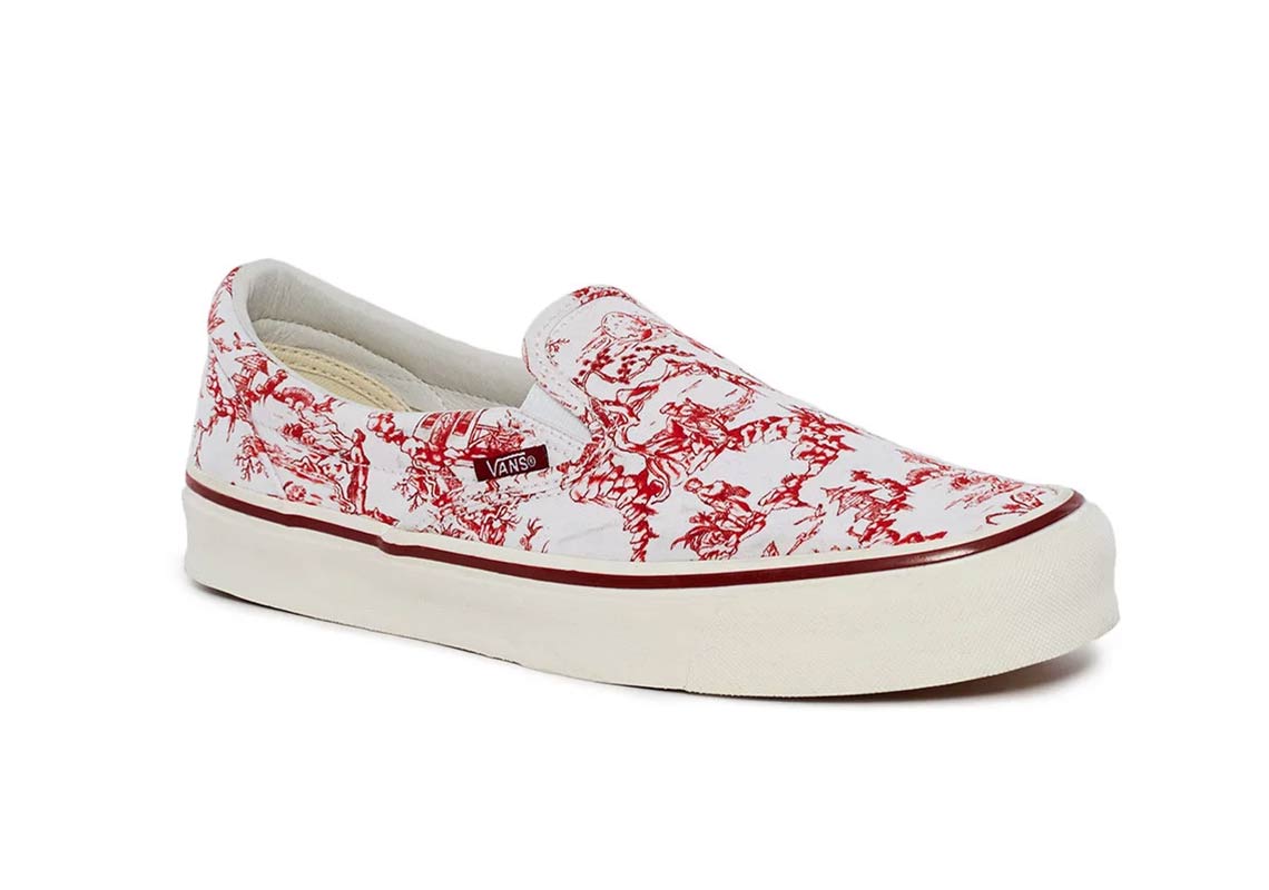 Vans Opening Ceremony Porcelain Red/Blue Available Now | SneakerNews.com