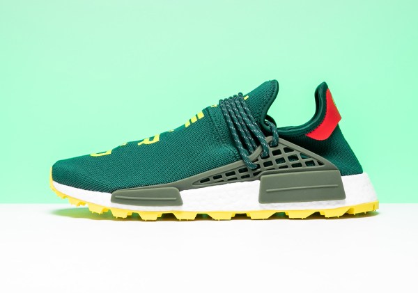 BBC adidas NMD Hu NERD Green Yellow EE6297 | SneakerNews.com