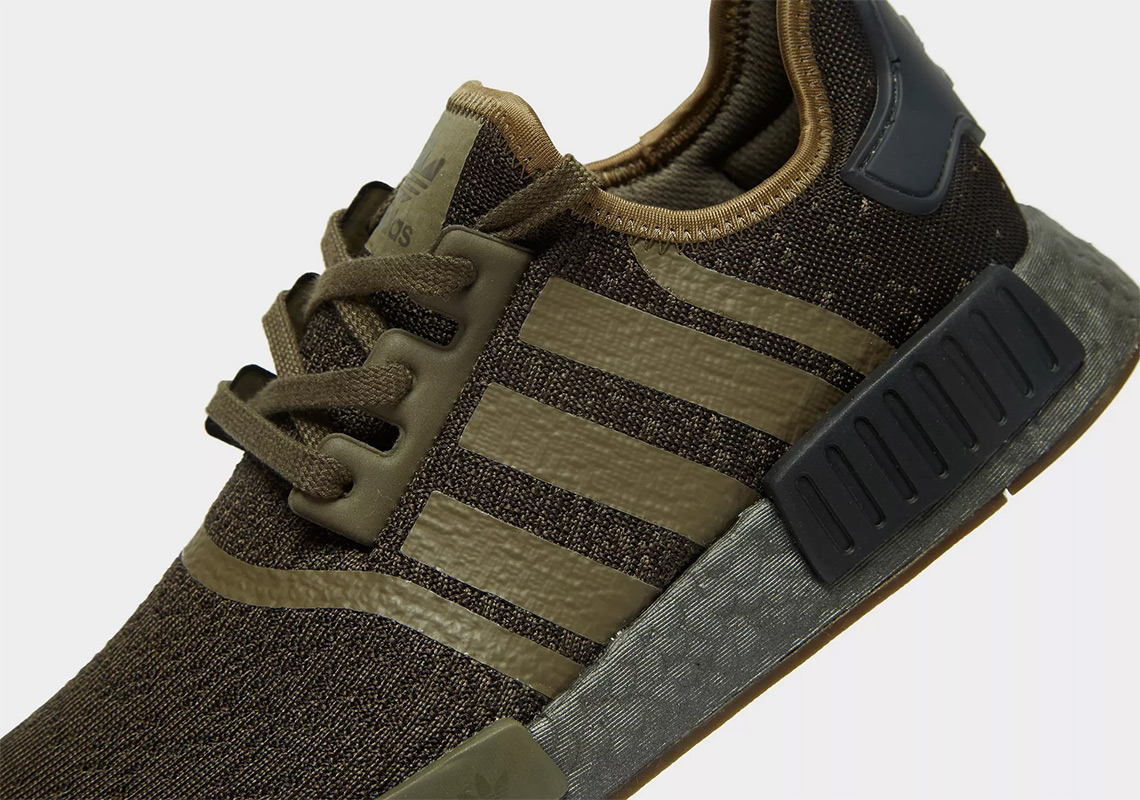 adidas NMD R1 Military Green Available 