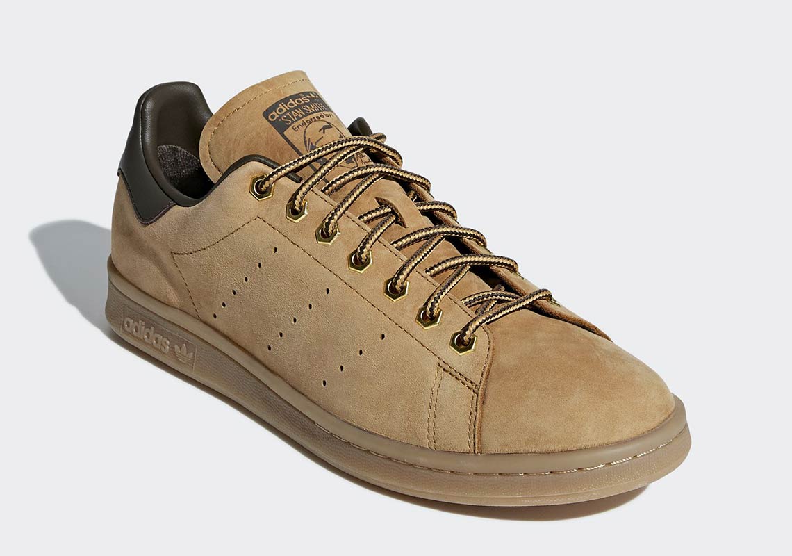 vestir acento Cubeta adidas Stan Smith Wheat B37875 Release Date | SneakerNews.com